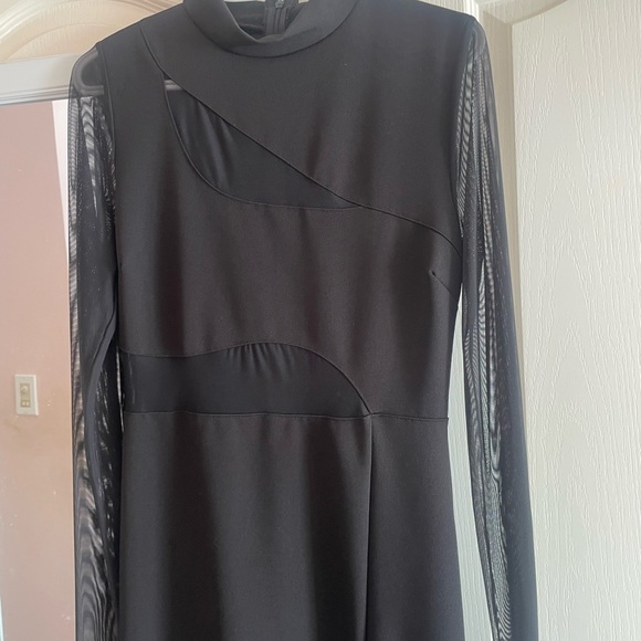 Fashion Nova Fallen Angel Mesh Midi Dress *WITH TAGS* - Picture 2 of 6